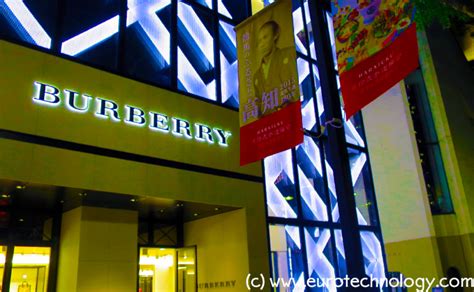 burberry japan licensing.